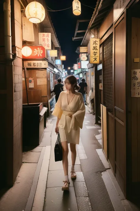 Certainly! This is、Its a detailed, narrative-driven prompt describing a young Japan woman walking through downtown Tokyo in the summer of 2023:

"The bustling and bustling downtown area of Tokyo, Summer 2023, Young Japan women、Youll find yourself immersed ...