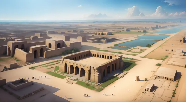 Sumerian city, Asiatic Mesopotamia