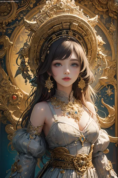 (masterpiece, top quality, best quality, official art, beautiful and aesthetic:1.2), (1girl), extremely detailed,(fractal art:1.3),colorful,highest detail.