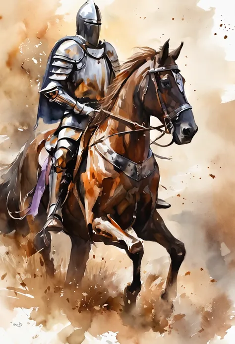 (Solemn royal knight),armor，ride horse，The neatness of the formation is neatly arranged,borgar，The foreground is a tiny flower，Blurred front shadow，depth of fields，tmasterpiece，Light and shadow effects，Movie special effects