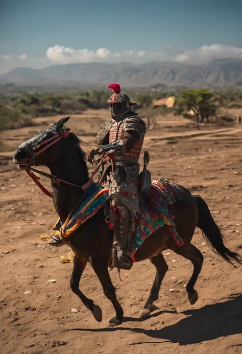 Guerrero espartano, Morir en el campo de batalla , Armadura sangrienta, epopeya, 8k