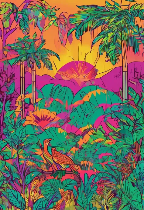 Bem-vindo(a) to my newest creation in the form of NFT, "Living Amazon"! Esta obra de arte digital mergulha profundamente na rica e diversa cultura, fauna and flora of the Amazon.

Through vibrant colors and intricate strokes, NFT art "Living Amazon" captur...