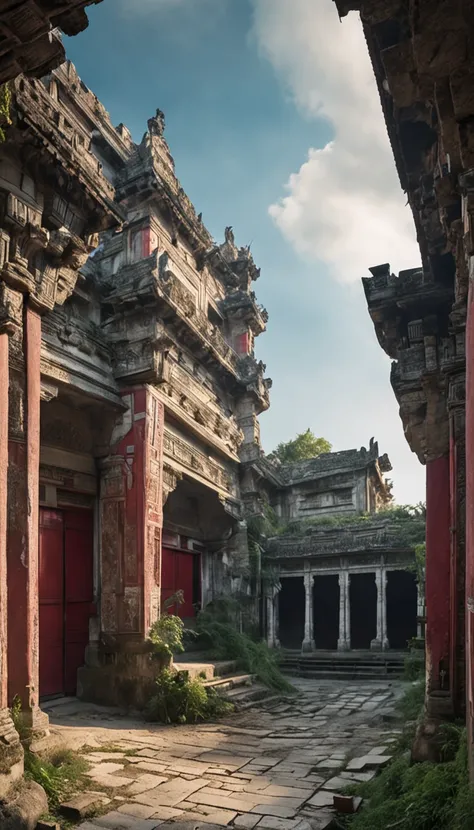 (masterpiece, heritage site, detailed:1.2), Kaiping Diaolou in China, (majestic fortress-like structures:1.1), intricate architecture, standing against time, UNESCO World Heritage, (blending East and West:1.2), historical significance, cultural fusion, pan...