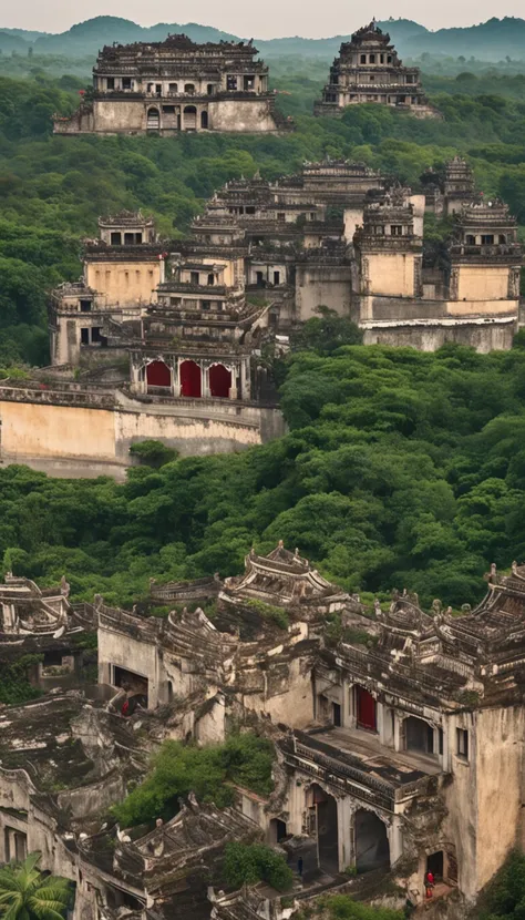 (masterpiece, heritage site, detailed:1.2), Kaiping Diaolou in China, (majestic fortress-like structures:1.1), intricate architecture, standing against time, UNESCO World Heritage, (blending East and West:1.2), historical significance, cultural fusion, pan...