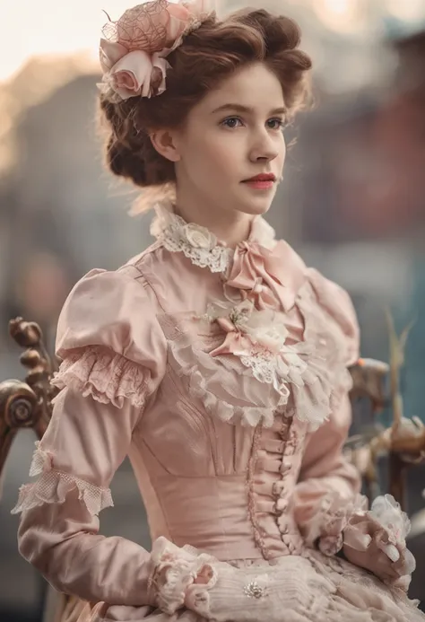 Young pretty girl in Victorian style、Gamine、Young Child 1. **lo fashion**: Victorian fashion is characterized by dressy and elegant design。Ruffles and laces、corsets、Try incorporating elements such as long dresses。 2. **hairstyle on**: Womens hairstyles in ...