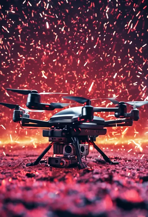 Drone explosion