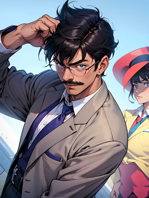 detectives，Kogoro，k hd，the detail