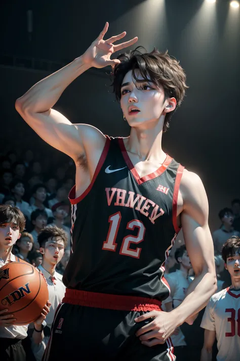 Cai Xukun sings and dances and plays basketball