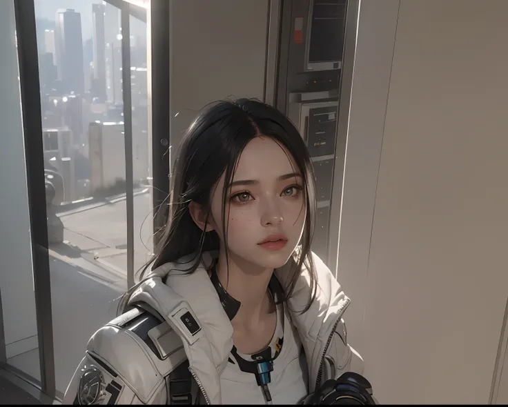 ((Best quality)), ((masterpiece)), (detailed:1.4), 3D, an image of a beautiful cyberpunk female,HDR (High Dynamic Range),Ray Tracing,NVIDIA RTX,Super-Resolution,Unreal 5,Subsurface scattering,PBR Texturing,Post-processing,Anisotropic Filtering,Depth-of-fie...