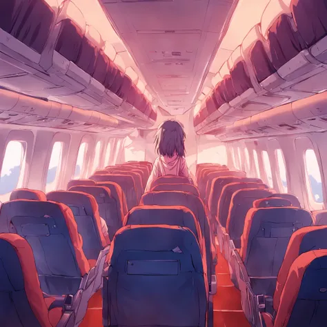 Airplane cabin