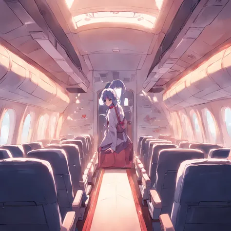 Airplane cabin