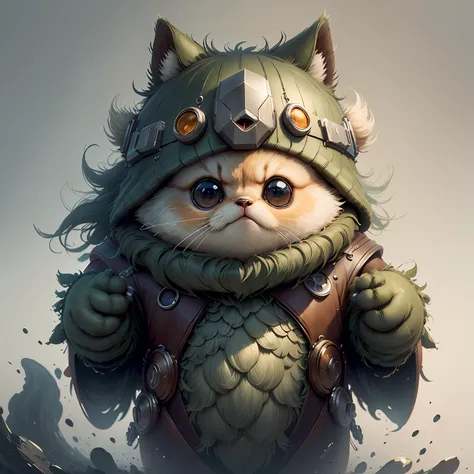 "Create a masterful masterpiece of cute creatures with ultra-detailed concept art inspired by. Utilize Stable Diffusions power to unleash your inner Cu73Cre4ture programmer and bring your imagination to life!", high detailed, 8k