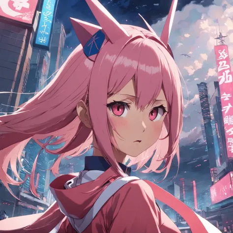 DARLING in the FRANXX，Asian women，A pink-haired