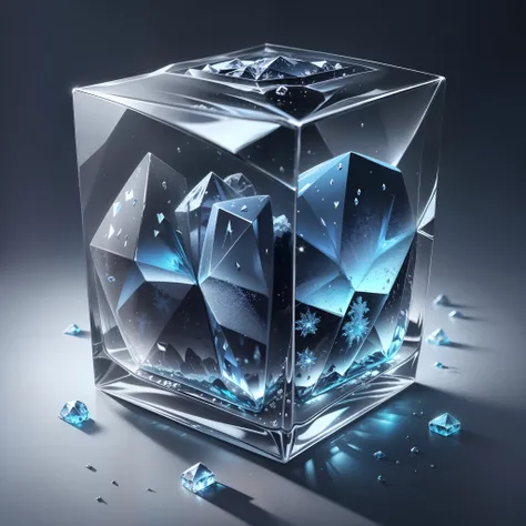 (ice_cube, crystallized, transparent, brilhosos, crystal)