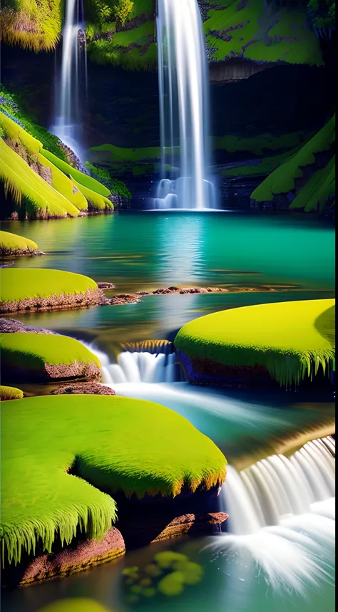 landscape, water (extremely detailed CG unity 8k wallpaper), the most beautiful artwork in the world, professional majestic oil painting, intricate, high detail, sharp focus, dramatic, photorealistic painting