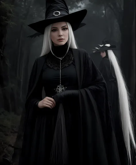 White-haired witch