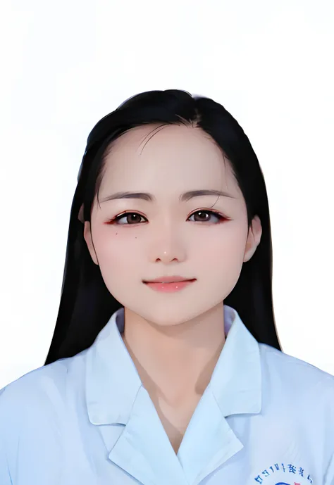 Close-up of a woman in a lab coat posing for a photo, xintong chen, wenfei ye, Zhang Pengzhen, xision wu, nivanh chanthara, zhelong xu, chengyou liu, Yun Ling, Lin Qifeng, Wang Qichao, wei wang, mingchen shen, Li Zixin, jinyiwei