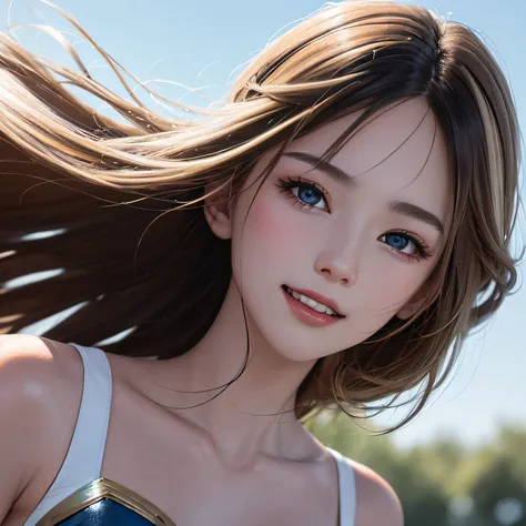 (8K, RAW Photos, of the highest quality, Masterpieces: 1.2), (Realistic, Photorealistic: 1.37), Highest Quality, Ultra High Resolution, light  leaks, Dynamic lighting, Slim and smooth skin, (Full body:1.3), (Soft Saturation: 1.6), (Fair skin: 1.2), (Glossy...