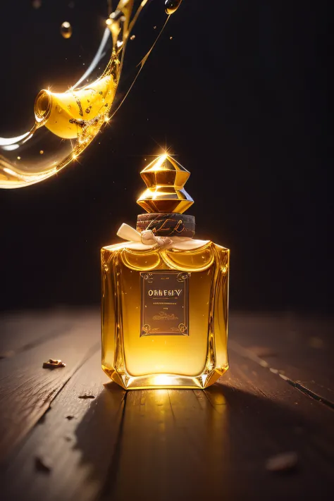 Enhance your perfume shopping experience with a captivating yellow perfume landing page. Immerse yourself in the world of fantasy art, Fantastic landscapes and ethereal creatures come to life. The landing page blends a soft yellow color with a delicate swi...