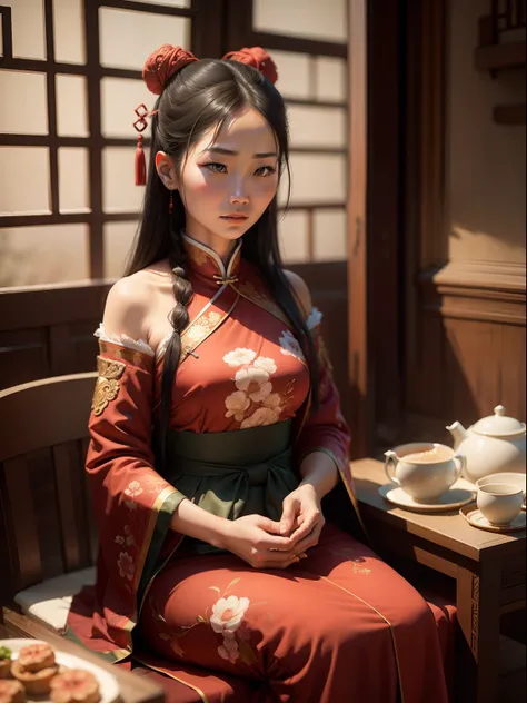 woman, China, ancient, traditional