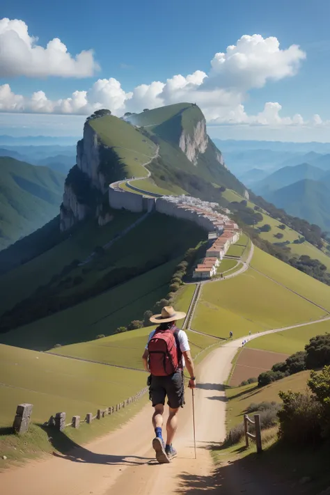 cruz no monte, tempo fechado