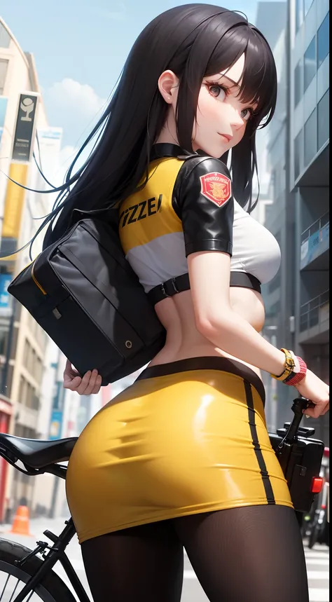 In the near-future Tokyo, meet "Stealthy Courier," a 16-year-old pizza delivery android who disguises herself as an ordinary pizza delivery girl. She rides a standard delivery motorcycle, giving off the appearance of a typical food courier. However, beneat...