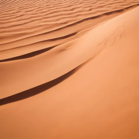 Aerial view of the sand crest of the vast desert with no end in sight、look down from above、Highly detailed background，Realistic，ultra-detailliert，super detailed skin，light glow，Film grain，Expro II，Lens Flare，Sharpen，cinematic shadow