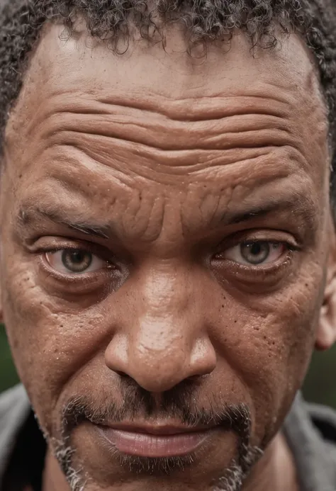 uma foto de Will Smith focada no rosto, olhos serrado, imagem real. ultra realista, 8k, mega realista, fundo escuro, angry expression, chuva, eyes full of tears, chorando, ultra real, qualidade de cinema, realidade humana