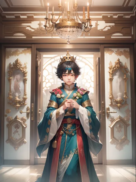 palatial palace、The Door of Awakening、Cute prince