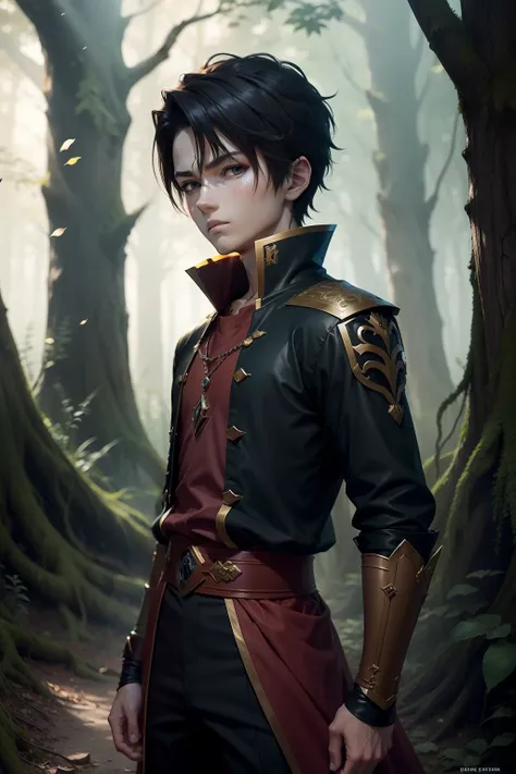 Boy Prince Dark Forest 18 years anime