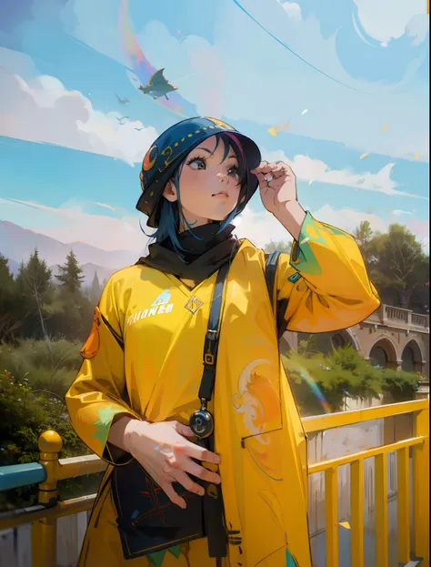 high resolution, high detailed, colorful vibes, cinematograpy, aura, ultra realistic, professional digital photo, fantasy, dynamic, mooth, wear anime outfit