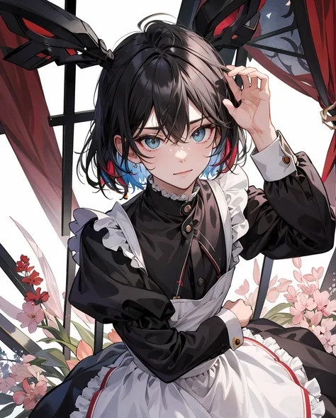 Kuruma-chân is a very cute and friendly boy who loves to wear a maid outfit. He may seem a little shy and embarrassed at first, But he is a true friend who is always ready to help anyone in need! Kuruma-chân has short hair, liso e castanho, e olhos grandes...