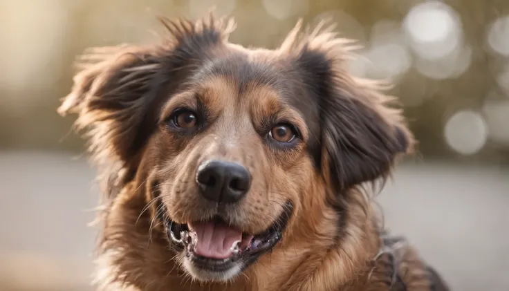 happy dog