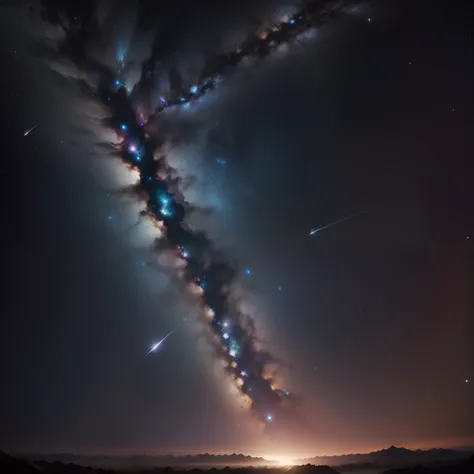 Complete realistic photos of the Milky Way