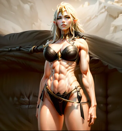 Asgard，valkyrie，Senhora Cavaleiro，Anatomia correta，epic fantasy digital art, masterpiece，8k，high-definition resolution，desenho detalhado，Qualidade Superior，, Epic composition, corpo musculoso