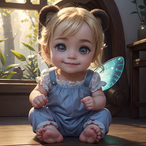 (masterpiece), (best quality), (ultra-detailed), (full body:1.2), Super cute, Baby, Pixar, Baby panda in pajamas, Big bright eyes, Fluffy, Smile, Delicate and fine, Fairy tales, Incredibly high detailed, Pixar style, Bright color palette, Natural light, Si...