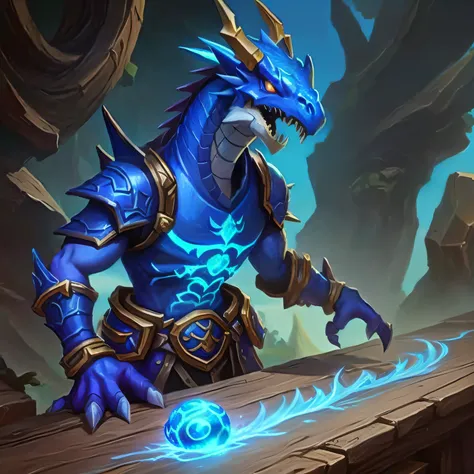 Hearthstone，blue dragon