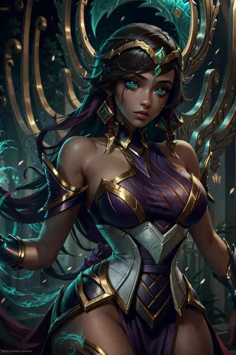 ultra realistic, ((gorgeous)),  league of legends, highres, 1girl, ultra-detailed, (beautiful detailed face and eyes and hair:1....