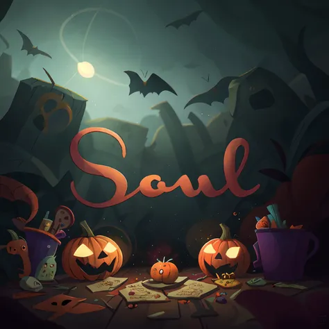 Halloween，Color，Originality，sci-fy，4K,supernova. Unreal Engine 5, Cinematic, Color grading, SpongeBob SquarePants works, Ultra-wide angle, Depth of field, Hyper-detailed, beautifully color-coded, insanely details, Intricate details, beautifully color-grade...