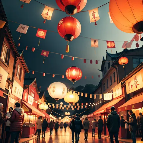 Chinese lantern exhibition，Festive celebrations