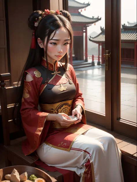 woman, China, ancient, traditional