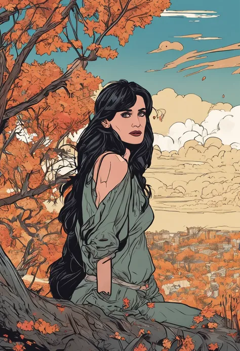 Demi Moore estilo anime