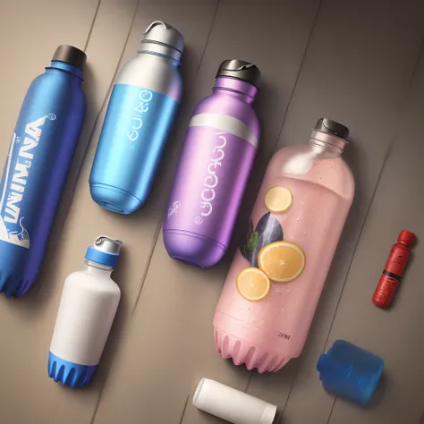 Muscular water bottle