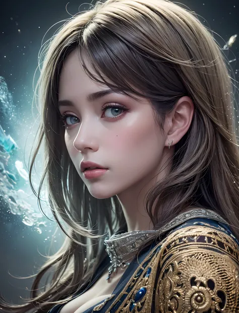 ultra detailed artistic photography, midnight aura, night sky, detailed gorgeous face, dreamy, glowing, backlit, glamour, glimmer, shadows, oil on canvas, brush strokes, smooth, ultra high definition, 8k, unreal engine 5, ultra sharp focus, art by alberto ...