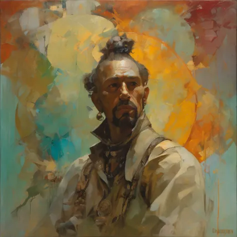 Painting of a man , Craig Mullins Alphonse Mucha, Artgerm Julie Bell Beeple, Tom Bagshaw Donato Giancola, Peter Mohrbacher Donato Giancola, Artgerm Craig Mullins, Mucha Klimt et Tom Bagshaw, Alphonse Mucha et Craig Mullins, Peter Mohrbacher