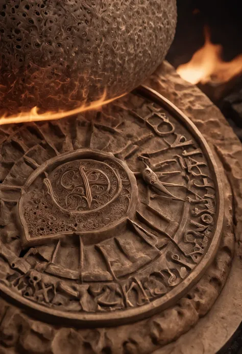 Craft an image depicting an ethereal forge, where the team of language wizards shapes the very essence of the Dothraki and Valyrian languages. An otherworldly fire burns with letters and symbols, while the wizards wield linguistic tools to mold grammar and...