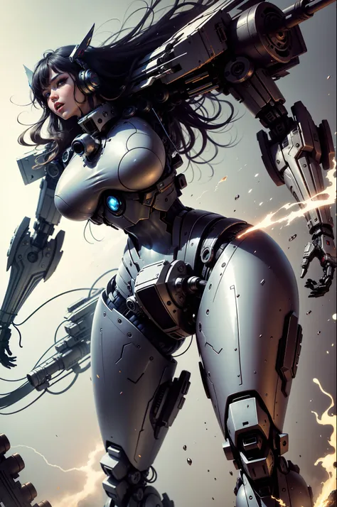 beautiful mecha girl sexy