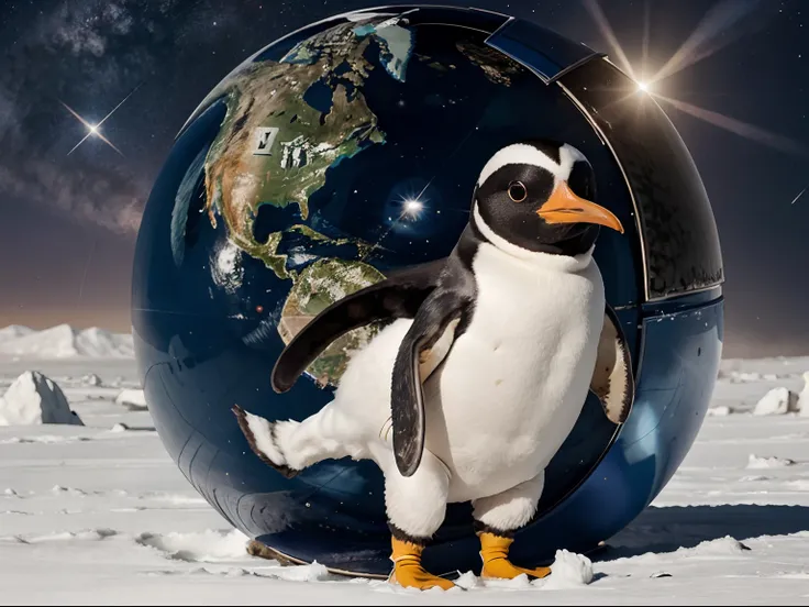 Astronaut penguin