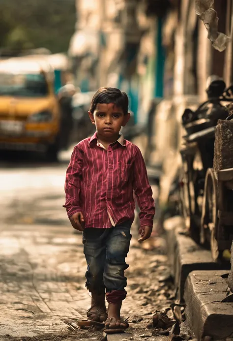 menino pobre , poor child, roupas sujas e rasgadas