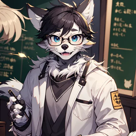 highres, paid reward available, unparalleled masterpiece, street(highly detailed beautiful face and eyes)absurdres, perfect anatomy, good lighting, volumetric lighting, cinematic shadow(angelic handsome 1boy, kemono, solo focus, single, Smiling embarrassed...